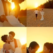 三亚湾-橘色光絮