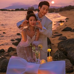 天涯海角-海边暮色