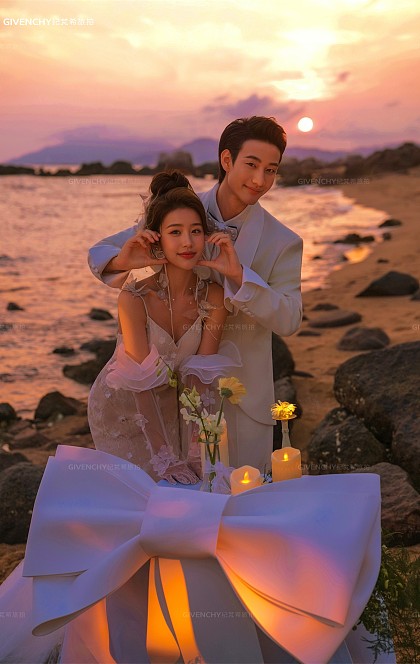 天涯海角-海边暮色