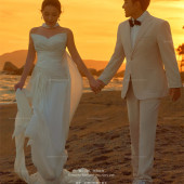 博主阿汤哥-夕阳夜景