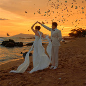 博主阿汤哥-夕阳夜景