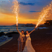 博主阿汤哥-夕阳夜景