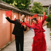 大理古城-街拍喜嫁