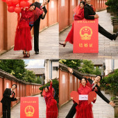 大理古城-街拍喜嫁