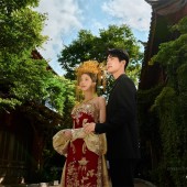 束河古镇-金色凤冠