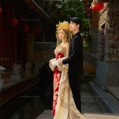 束河古镇-金色凤冠