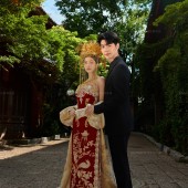 束河古镇-金色凤冠