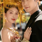 束河古镇-金色凤冠