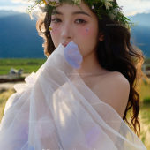 莫奈庄园-雪山之下