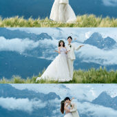 莫奈庄园-雪山之下