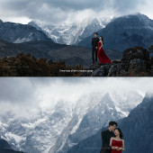 天山玫瑰-丽江婚前影像