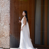 庭前望雪-丽江婚前影像