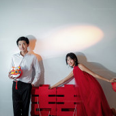 晨袍-大理婚前影像