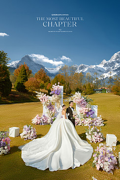 高尔夫婚礼-大理目的地婚礼