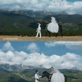 童话黑马-丽江目的地婚礼