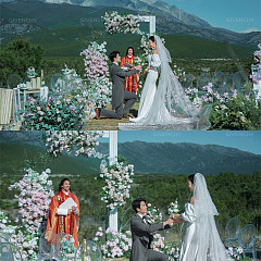 晨曦伴我-丽江目的地婚礼