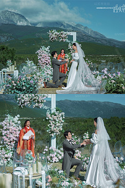 晨曦伴我-丽江目的地婚礼