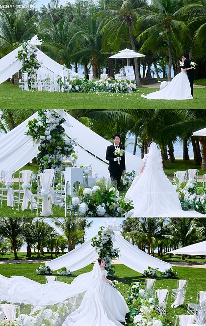 秦先生&李小姐 三亚目的地婚礼