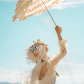 赛里木湖-湖畔芦苇