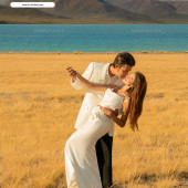 赛里木湖-荒野的风