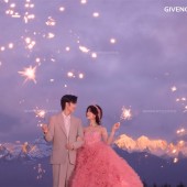 莫奈庄园-日照金山