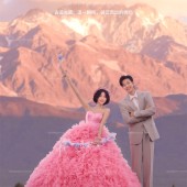 莫奈庄园-日照金山