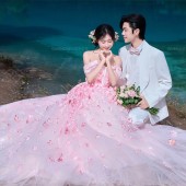 蓝月谷-一见倾心