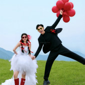 雪山远景-雪山热恋