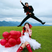 雪山远景-雪山热恋