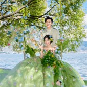 海舌公园-洱海秋千