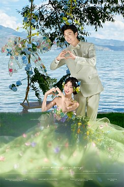 海舌公园-洱海秋千