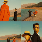 赛里木湖-灯塔守望