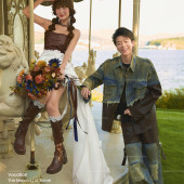 海东天镜阁-灿灿秋日