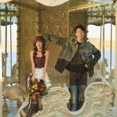 海东天镜阁-灿灿秋日