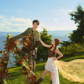 海东天镜阁-灿灿秋日