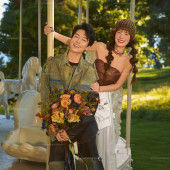 海东天镜阁-灿灿秋日