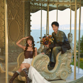 海东天镜阁-灿灿秋日