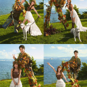 海东天镜阁-灿灿秋日