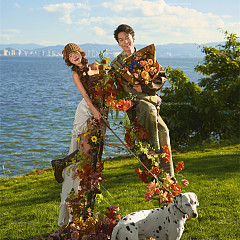 海东天镜阁-灿灿秋日