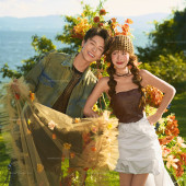 海东天镜阁-灿灿秋日