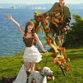 海东天镜阁-灿灿秋日