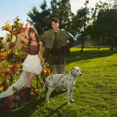 海东天镜阁-灿灿秋日