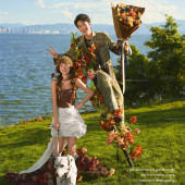 海东天镜阁-灿灿秋日