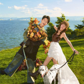 海东天镜阁-灿灿秋日