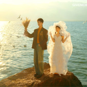 海东礁石-黄昏缱绻