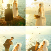 海东礁石-黄昏缱绻