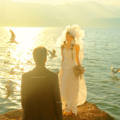 海东礁石-黄昏缱绻