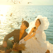 海东礁石-黄昏缱绻