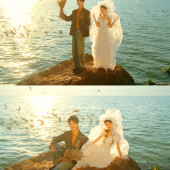 海东礁石-黄昏缱绻