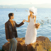 海东礁石-黄昏缱绻